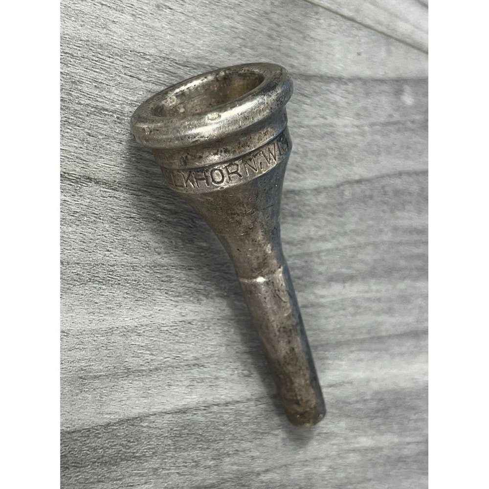 Elk‎ Horn, Wis. Silver Plate Horn Mouthpiece No 11